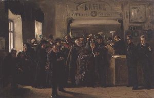 Bancarotta, 1880 da Vladimir Egorovic Makovsky